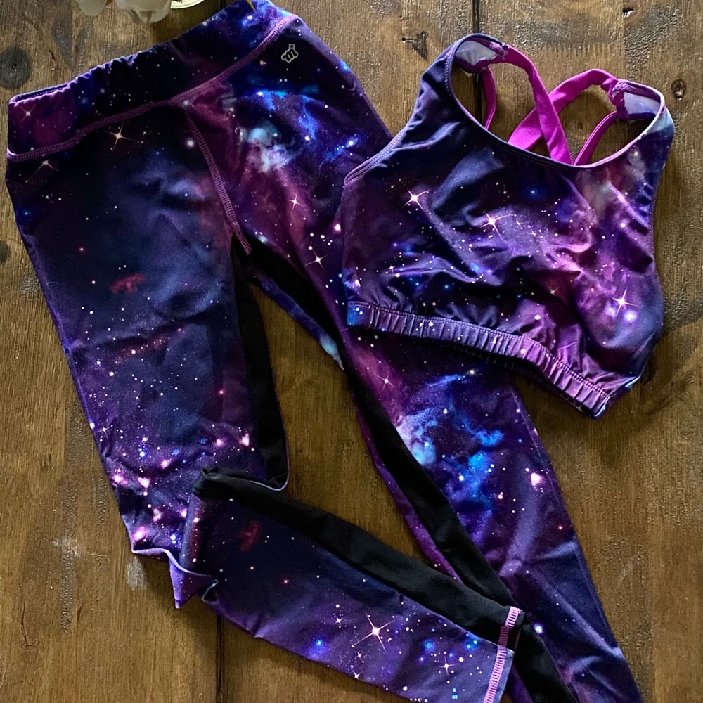 More than Magic Galaxy dance/activewear set